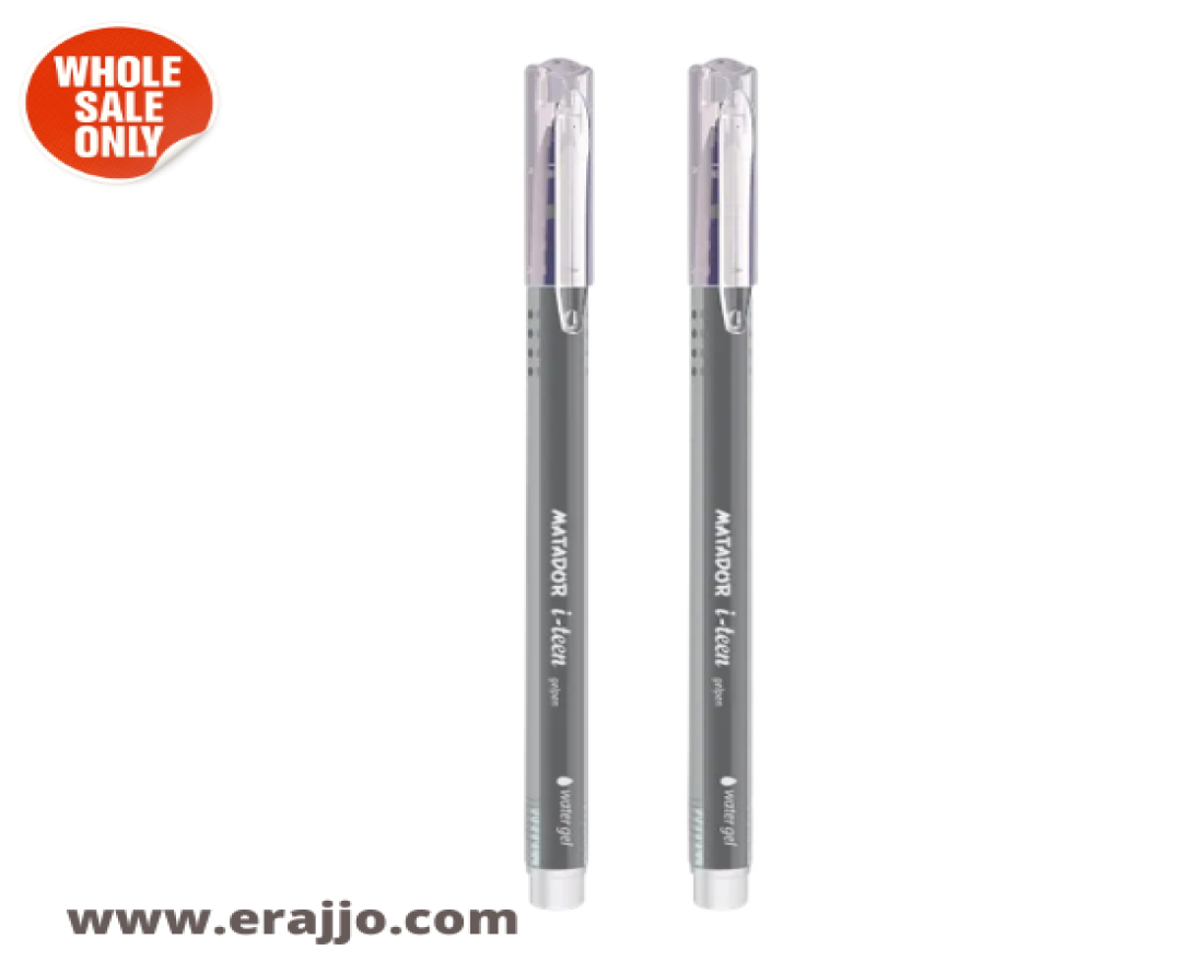 Matador I-teen Gel Pen Black (12 PC)